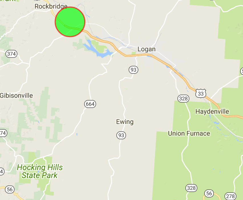 Rockbridge Directions Map