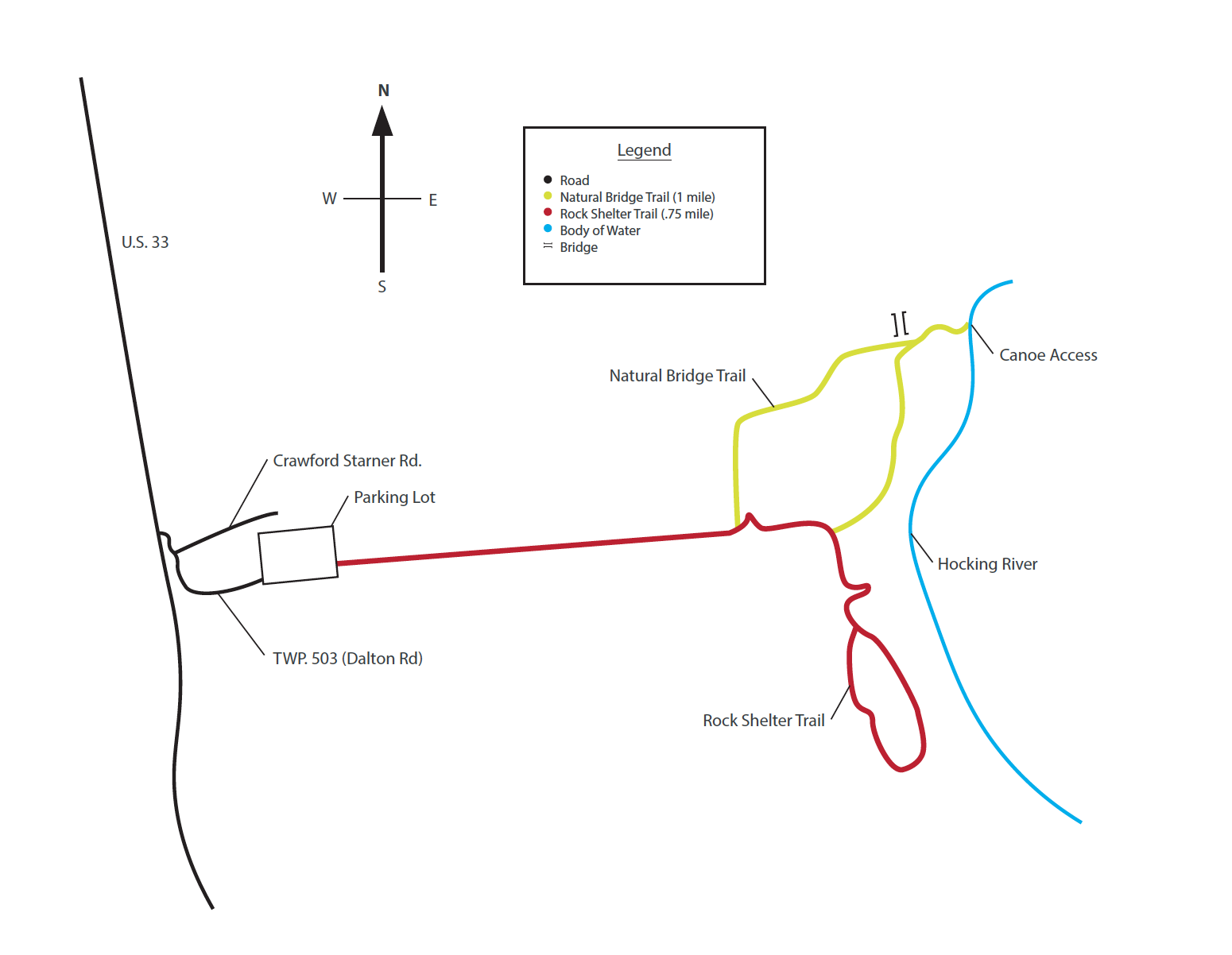 Rockbridge Trail Map